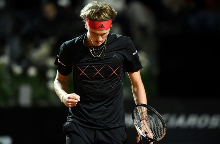 Zverev joins Nadal, Djokovic in Rome third round