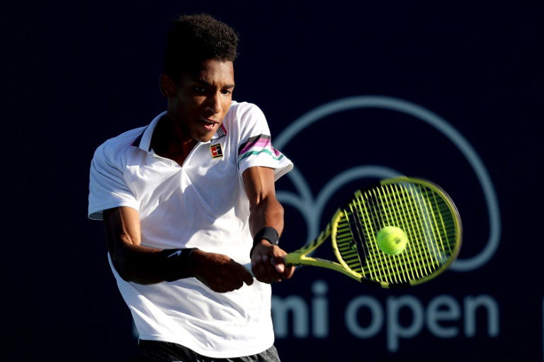 Auger-Aliassime, l'autre sensation du tennis canadien