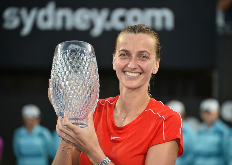 Classement WTA: Kvitova grimpe à la 6e place avant l'Open d'Australie