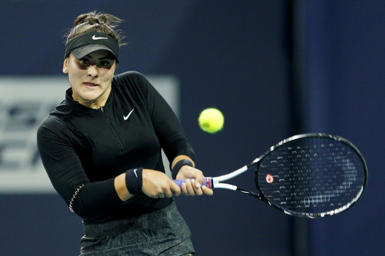 La Canadienne Bianca Andreescu toujours blessée à une épaule