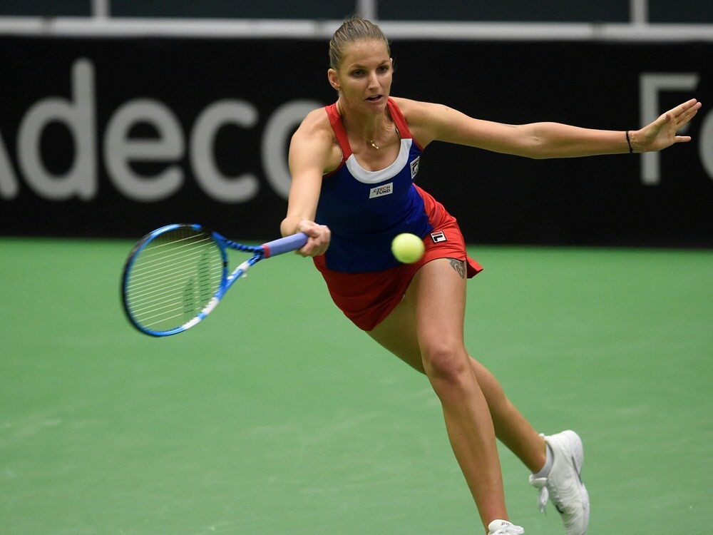 Fed Cup: Tschechien und USA müssen sich strecken - Frankreich führt in Belgien