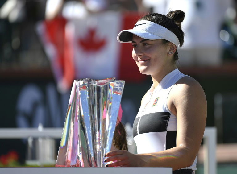 Indian Wells: Bianca Andreescu prend date