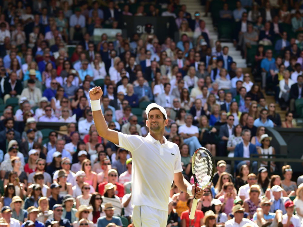 Djokovic erster Halbfinalist in Wimbledon