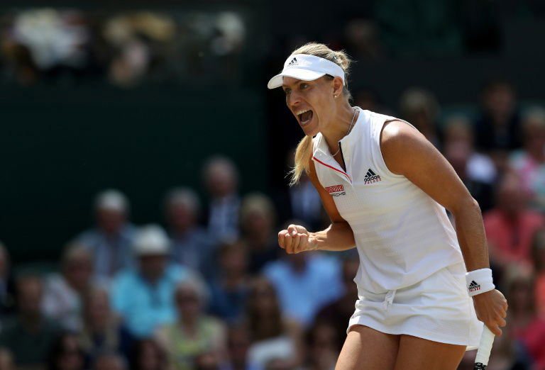 Kerber storms into second Wimbledon final as Ostapenko misfires