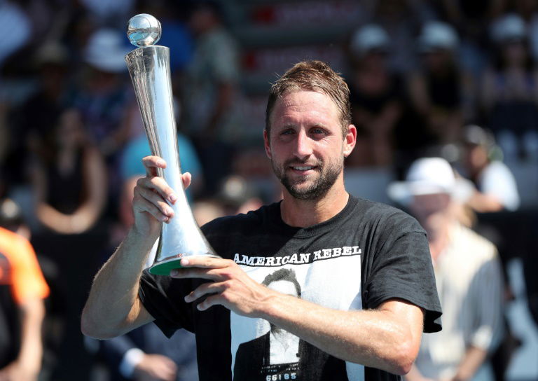Sandgren claims first ATP title in Auckland