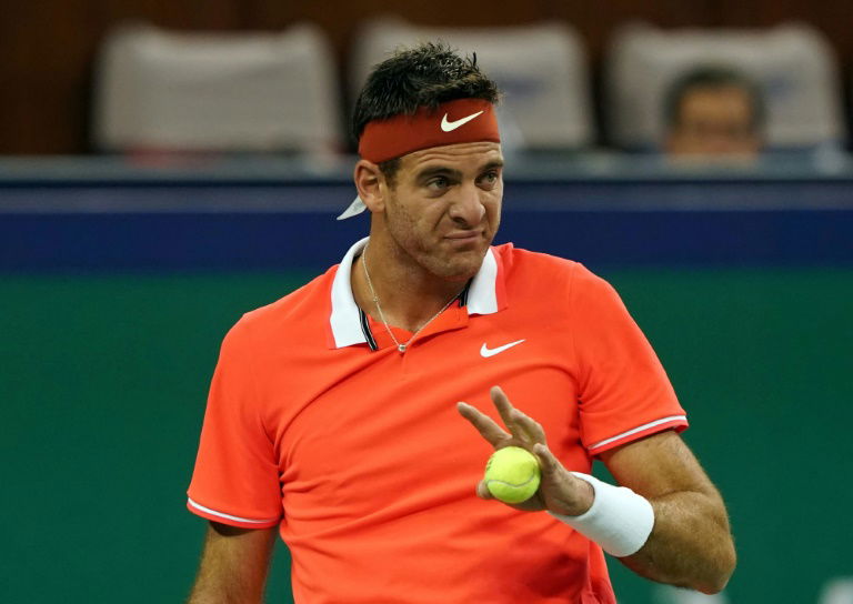 Del Potro souffre d'une fracture de la rotule du genou droit