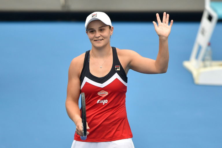 Ashleigh Barty en finale à Sydney