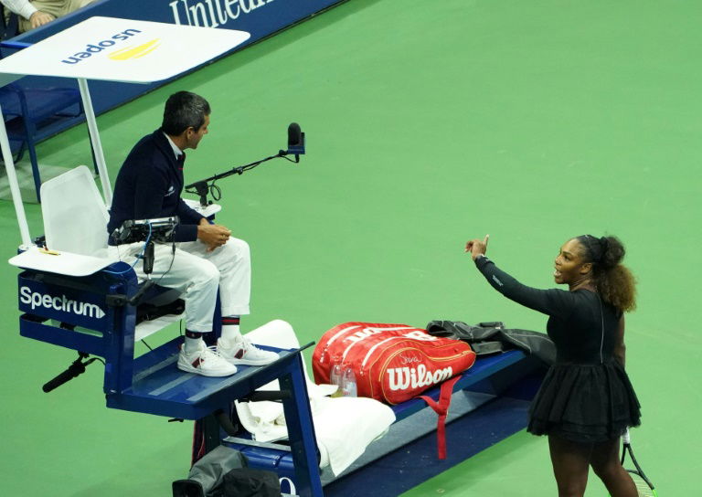 Serena's US Open row latest to put tennis umpires in spotlight