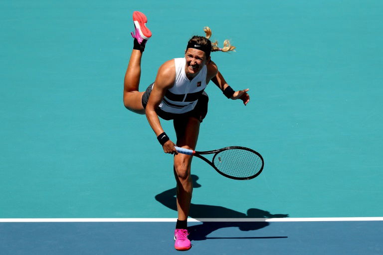 Azarenka inaugure le nouveau stade à Miami, la pluie s'invite à nouveau