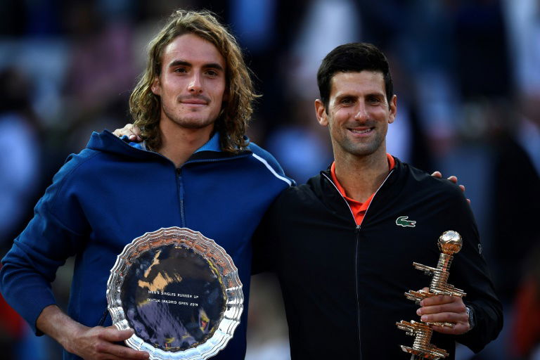 Thiem et Tsitsipas progressent à l'ATP, Djokovic toujours devant
