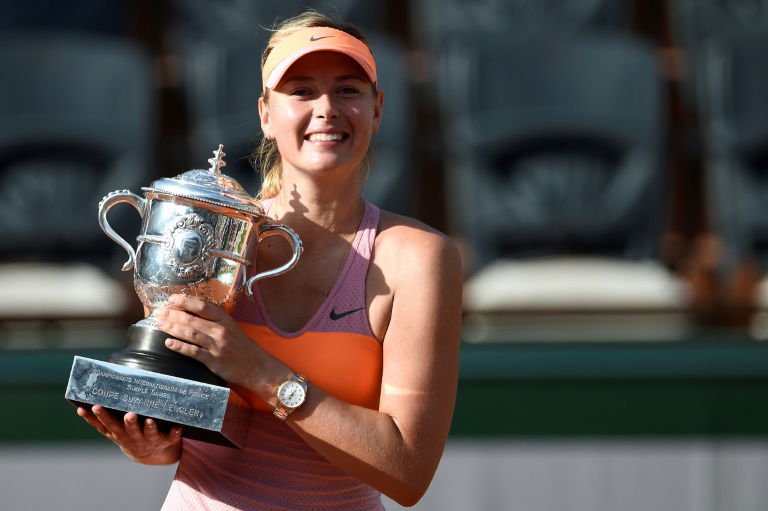 Shoulder injury rules Sharapova out of Roland Garros