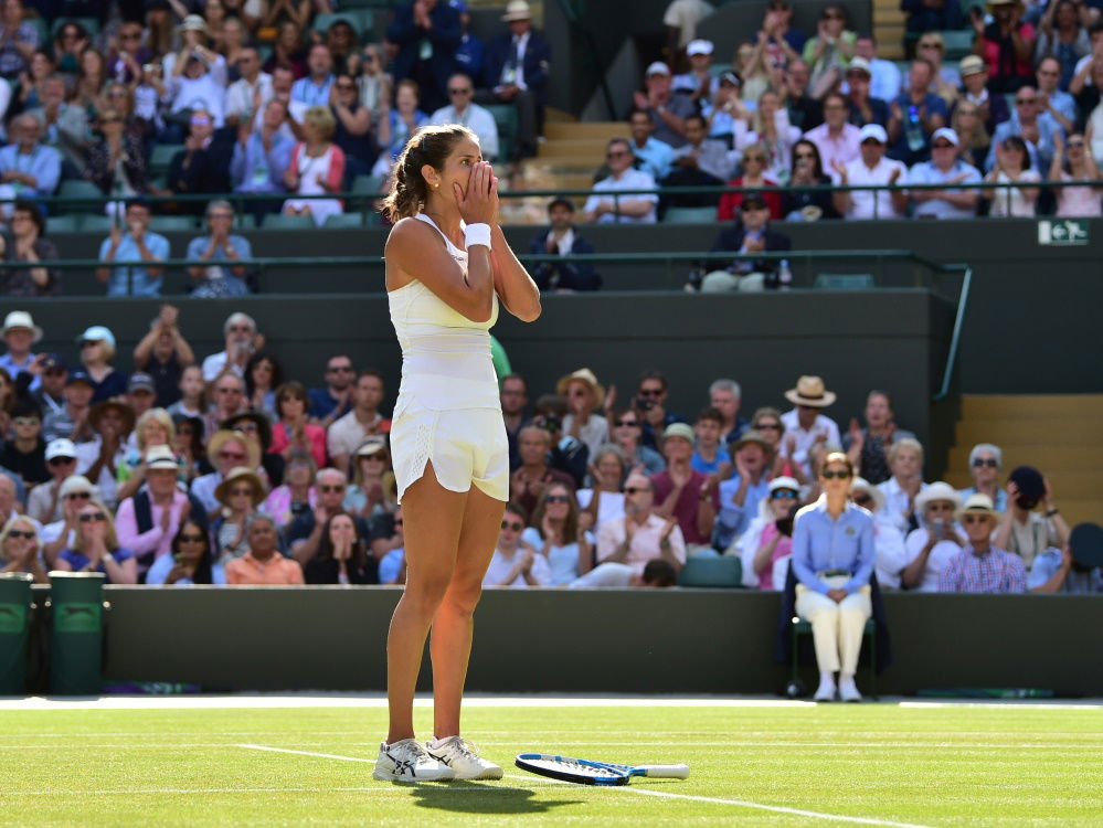 Görges folgt Kerber: Zwei Deutsche im Wimbledon-Halbfinale