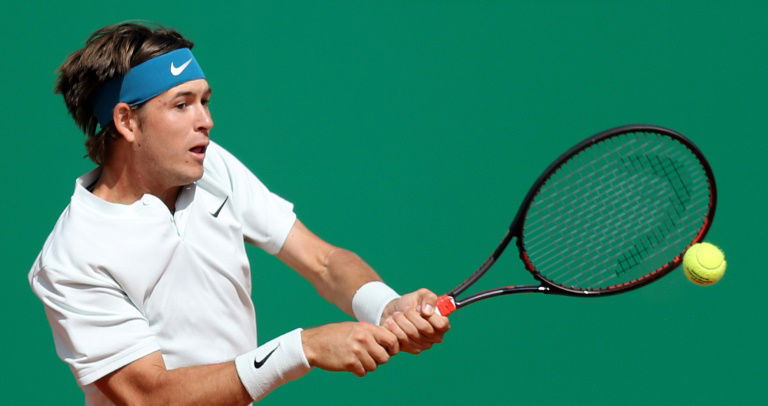 Angry Donaldson squares up to umpire in Monte Carlo