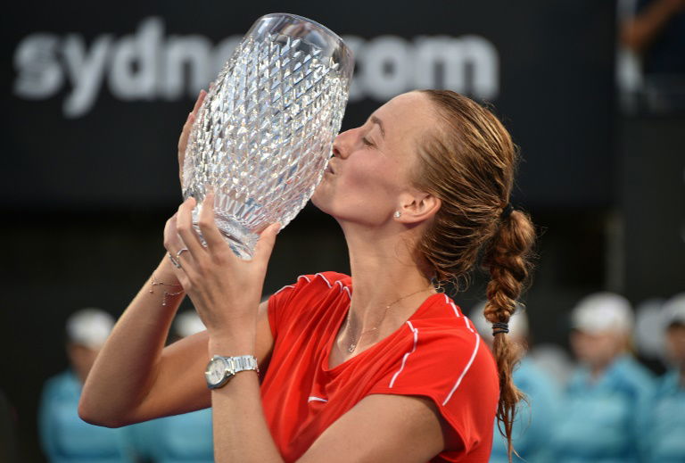 Kvitova digs deep to outlast Barty in Sydney final