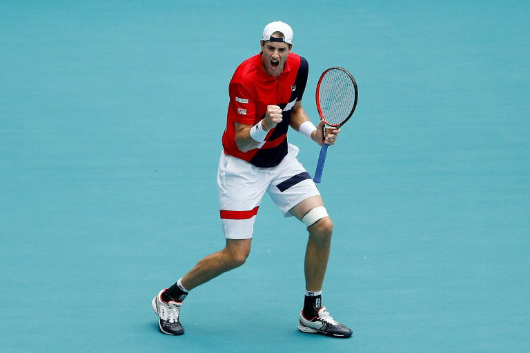 Le tenant du titre John Isner en 8e de finale à Miami