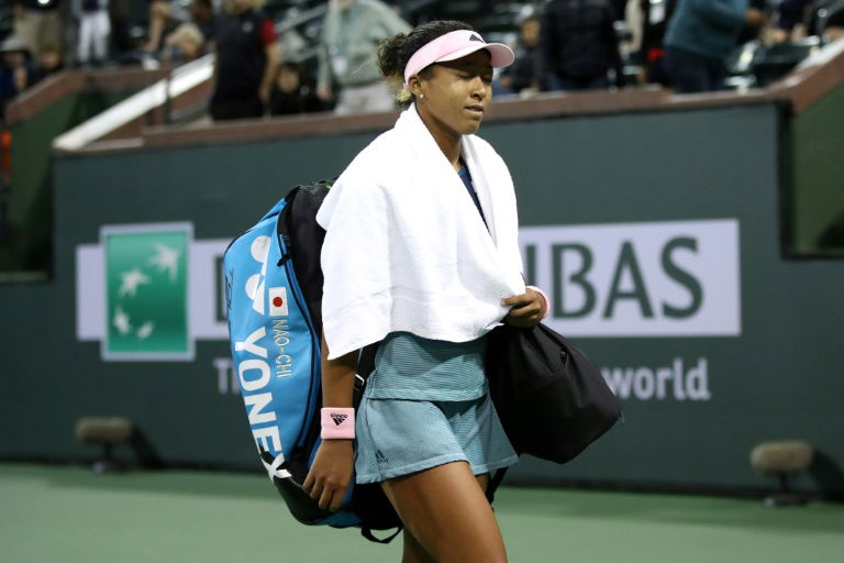 Top-ranked Osaka shocked by Bencic in Indian Wells 4th round