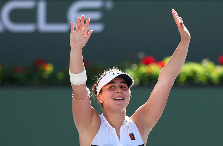 Indian Wells: la sensation Andreescu s'offre son premier titre