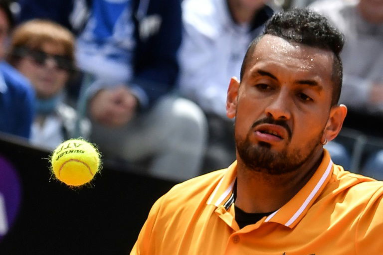 'See you again - maybe': Kyrgios disqualified after swearing, throwing chair