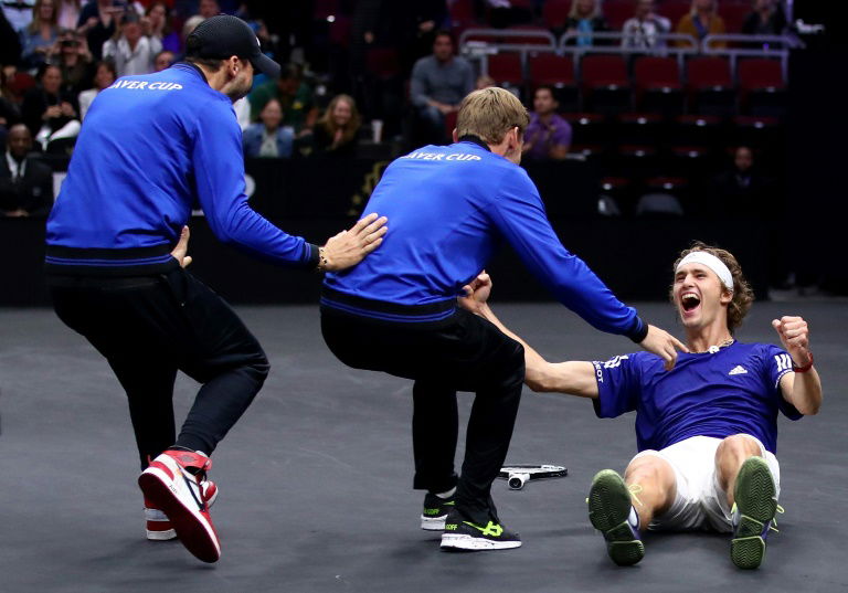 Laver Cup: Zverev donne la victoire à l'Europe