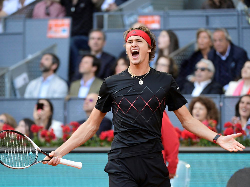 Zverev gewinnt in Madrid dritten Masterstitel seiner Karriere