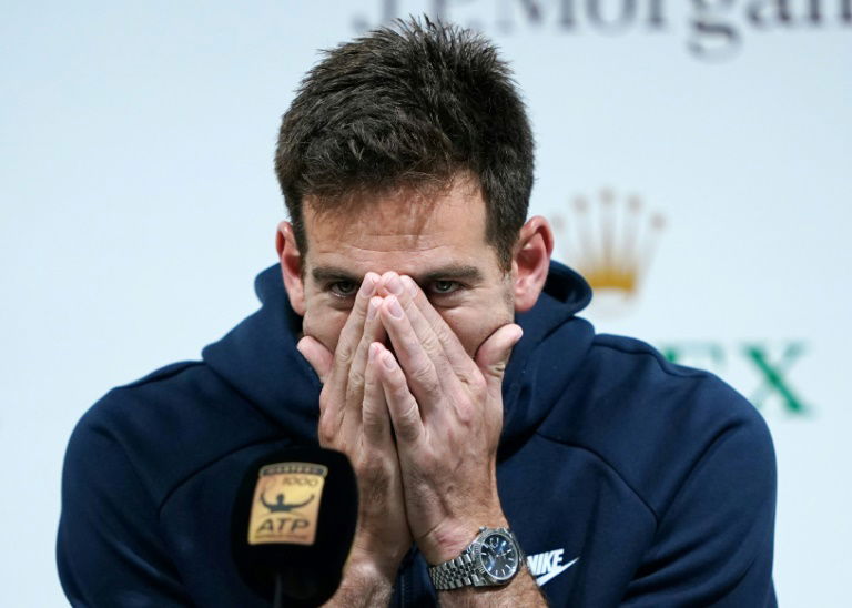 Virus-afflicted Del Potro taking it 'hour by hour'