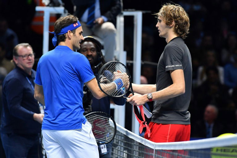 Federer éliminé par Zverev en demi-finales du Masters