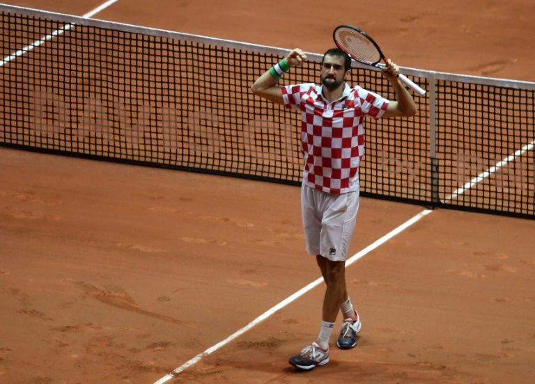 Coric, Cilic put Croatia on brink of Davis Cup title